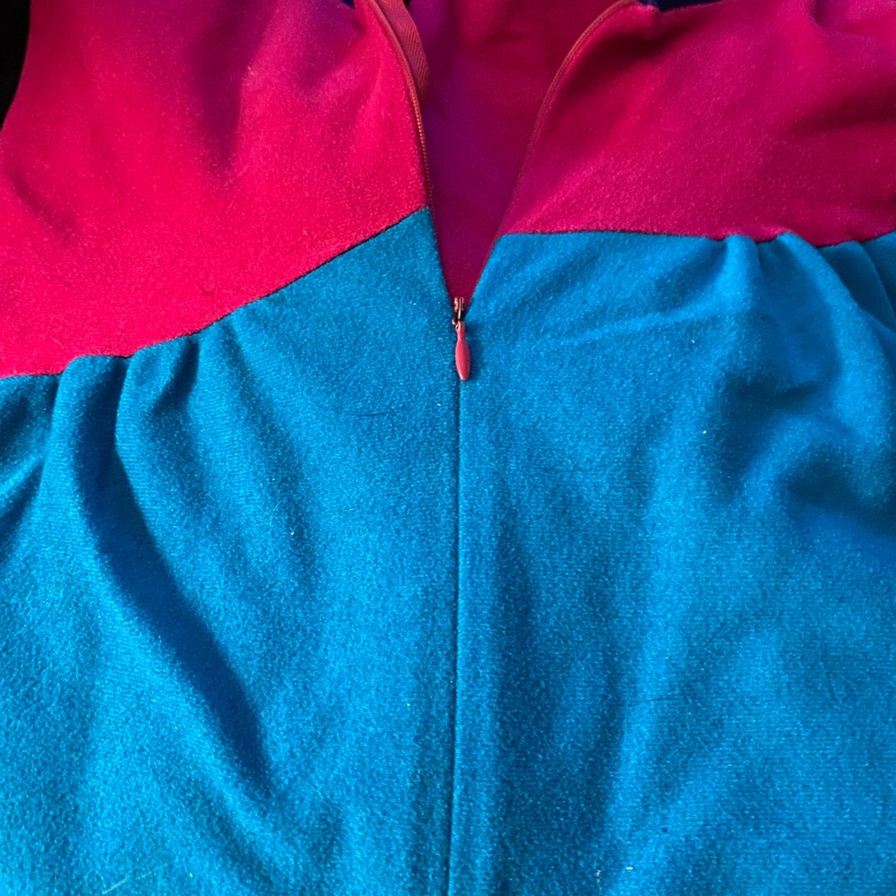 Plus size velour zip up robe.